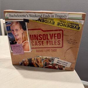 New game unsolved case files
unused, unopened